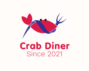 Crab Crustacean Seafood  logo