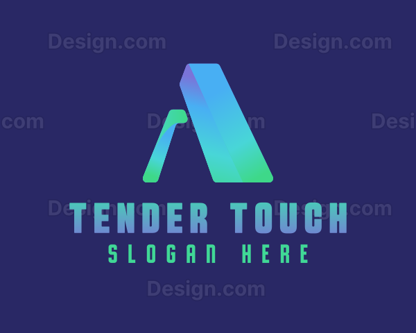 Generic Modern Letter A Business Logo