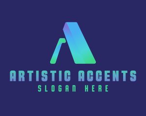 Generic Modern Letter A Business logo design