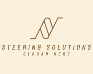 Legal Firm Letter N logo design