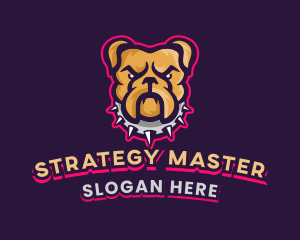 Bulldog Collar Gaming logo design