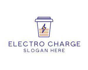 Coffee Cup Charger logo design