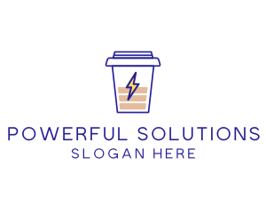 Coffee Cup Charger logo design