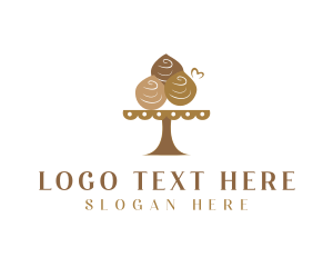 Chocolate Muffin Dessert  Logo