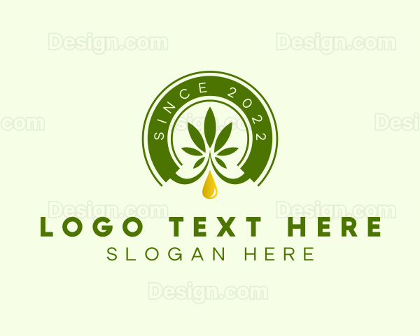 Cannabis Plant Oil Extract Logo