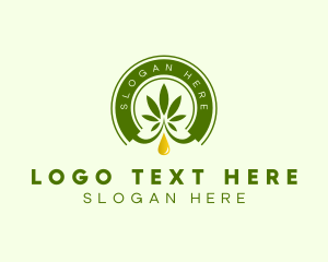 Cannabis Plant Oil Extract Logo