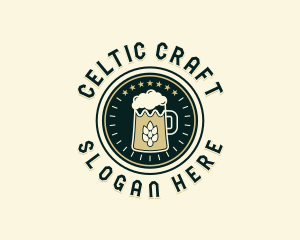 Craft Beer Brewing logo design