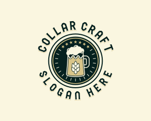 Craft Beer Brewing logo design