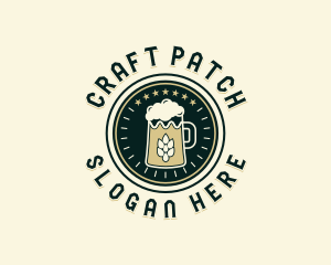 Craft Beer Brewing logo design