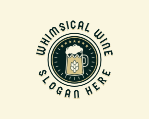 Craft Beer Brewing logo design