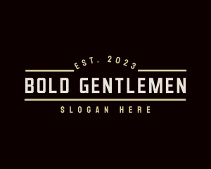 Generic Masculine Business logo design