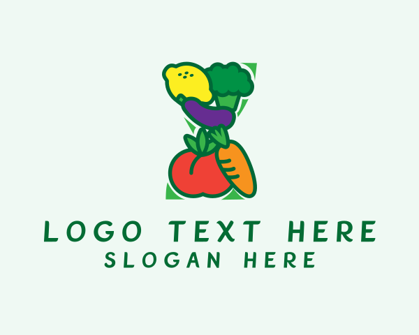 Aubergine logo example 4