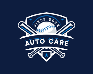 Sport Baseball Shield logo design