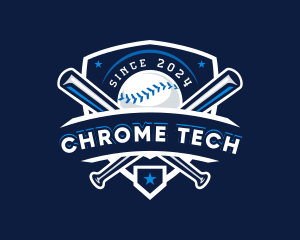 Sport Baseball Shield logo design