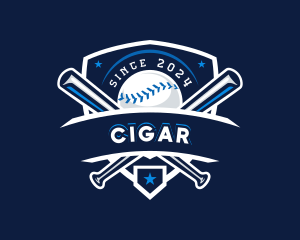 Sport Baseball Shield logo design