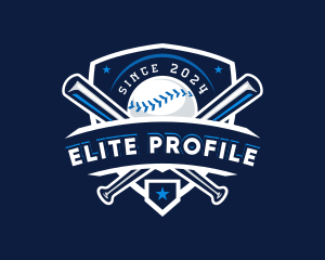 Sport Baseball Shield logo design