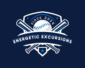 Sport Baseball Shield logo design