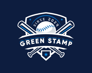 Sport Baseball Shield logo design