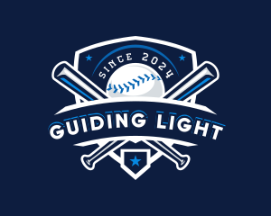 Sport Baseball Shield logo design