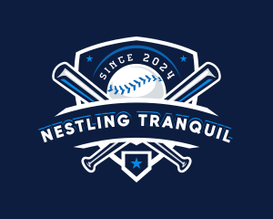 Sport Baseball Shield logo design