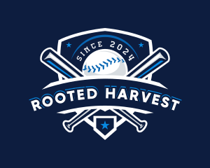 Sport Baseball Shield logo design