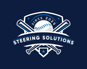 Sport Baseball Shield logo design