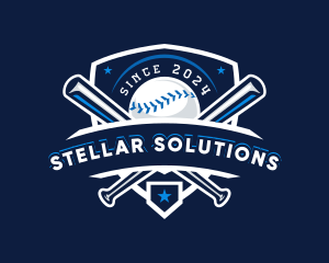 Sport Baseball Shield logo design