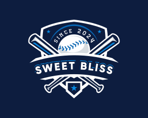 Sport Baseball Shield logo design