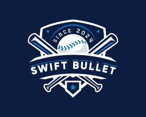 Sport Baseball Shield logo design