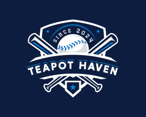 Sport Baseball Shield logo design