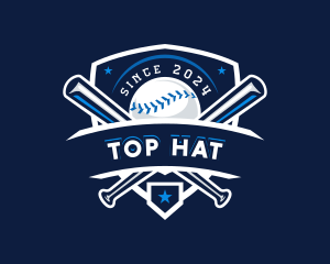 Sport Baseball Shield logo design