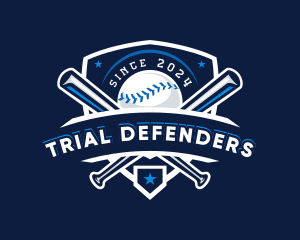 Sport Baseball Shield logo design