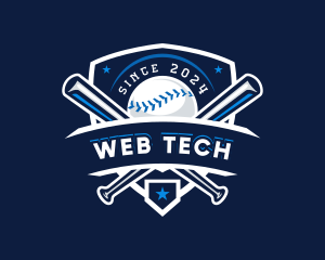 Sport Baseball Shield logo design