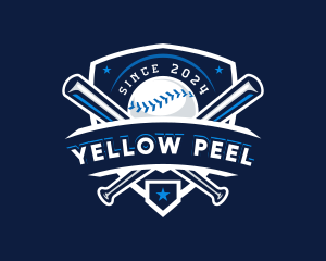 Sport Baseball Shield logo design