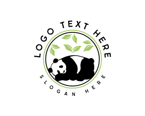 Garden  Bamboo Panda logo
