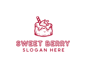 Sweet Strawberry Cake logo