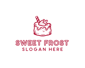 Sweet Strawberry Cake logo