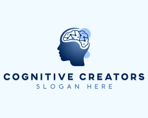 Psychology Mind Brain logo design