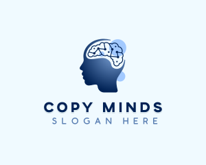 Psychology Mind Brain logo design