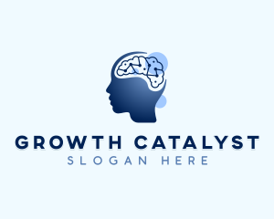 Psychology Mind Brain logo design