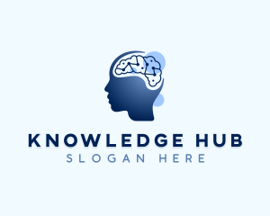 Psychology Mind Brain logo design