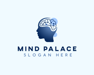 Psychology Mind Brain logo design