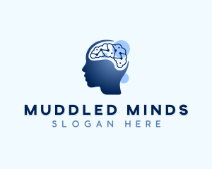 Psychology Mind Brain logo design