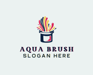 Paint Bucket Renovation logo design