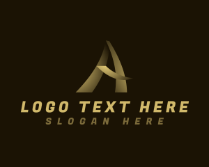 Startup Business Letter A logo