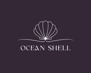 Shell Clam Scallop logo design