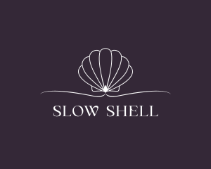 Shell Clam Scallop logo design