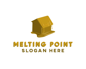 Melting Wax House logo design