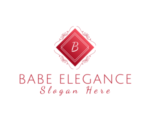 Elegant Ornate Jeweler Boutique logo design