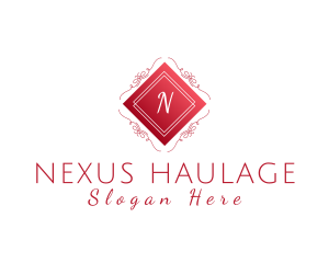 Elegant Ornate Jeweler Boutique logo design